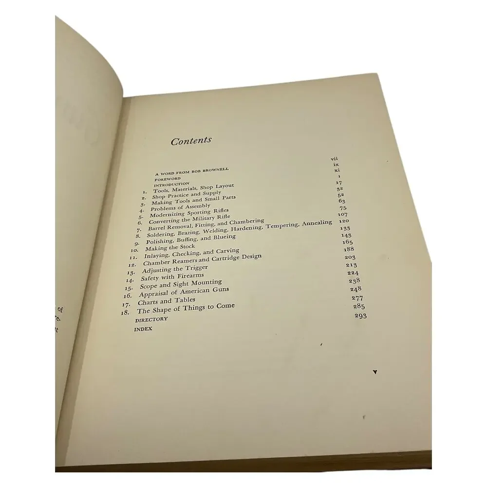 Gunsmithing Simplified Harold MacFarland 1950 Hardcover‎ First Edition